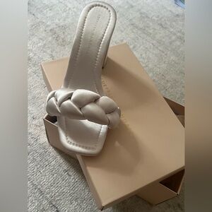 Loeffler Randall White Heels - Perfect for bridal event